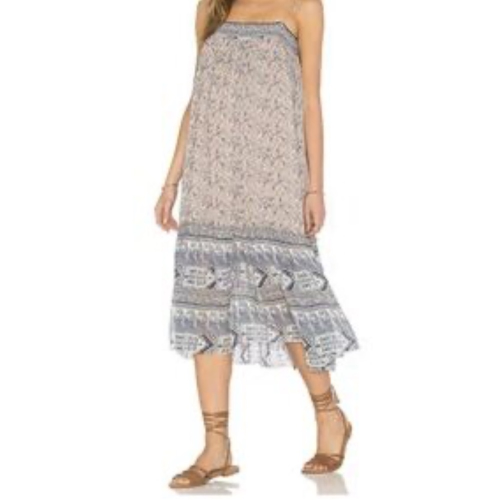 Ulla Johnson “Leilani” Silk Midi Dress – Size 8
